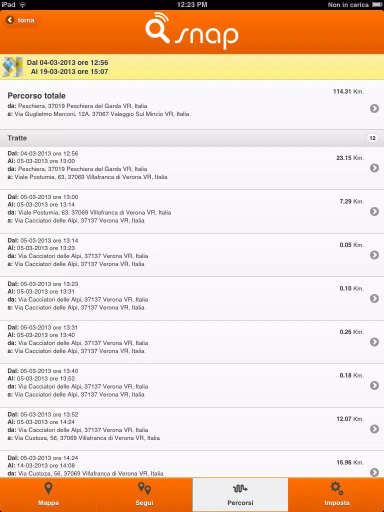 صور Snap Tracker iPad 