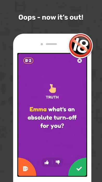 Drinkflix drinking game سکرین شاٹس