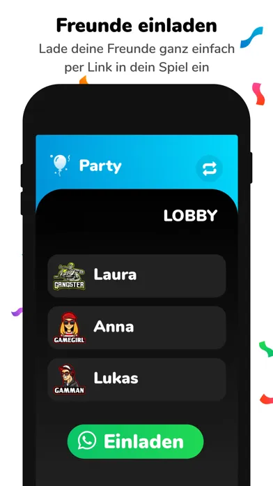 Screenshot di Partyflix