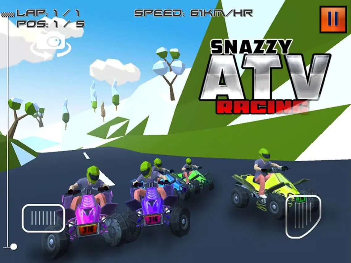 Snazzy ATV Racing iPad 应用截图