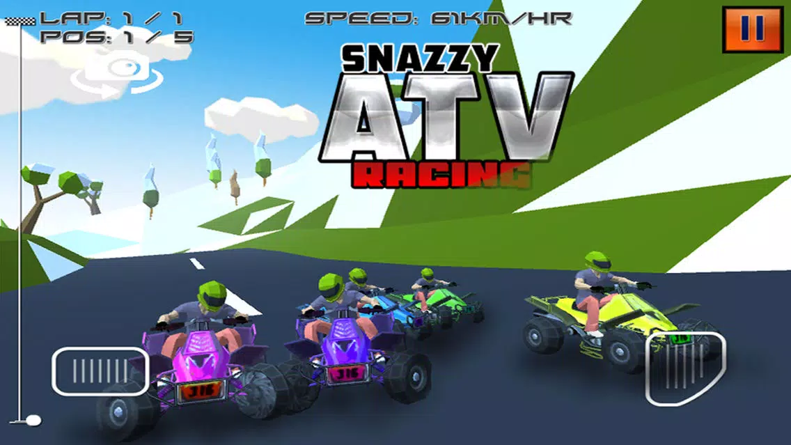 Tangkapan layar Snazzy ATV Racing