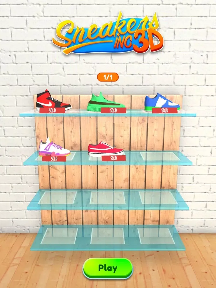 Sneakers Inc 3D iPad 應用截圖
