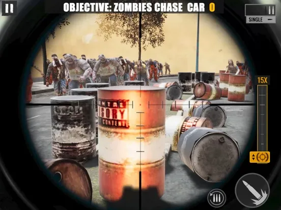 Capturas de pantalla de Sniper Zombies: Shooting Games iPad 
