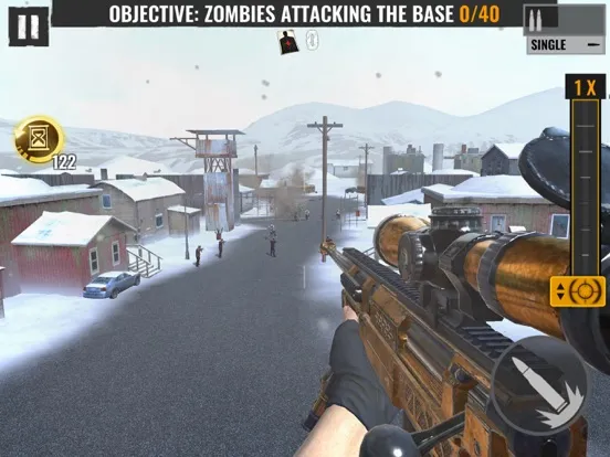 Capturas de pantalla de Sniper Zombies: Shooting Games iPad 