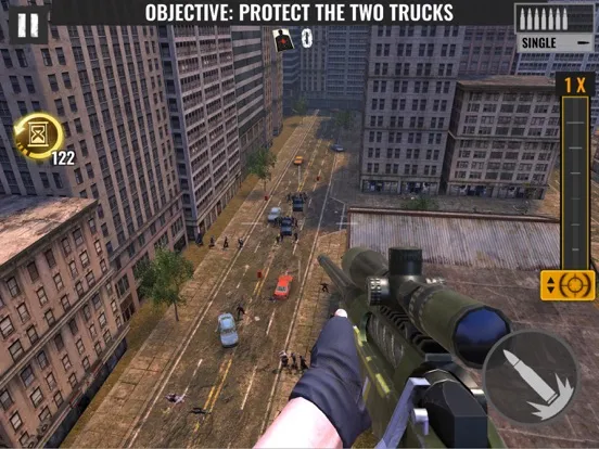 Capturas de pantalla de Sniper Zombies: Shooting Games iPad 