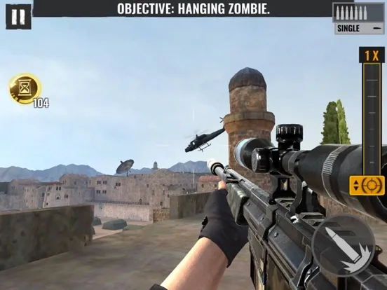 Capturas de pantalla de Sniper Zombies: Shooting Games iPad 
