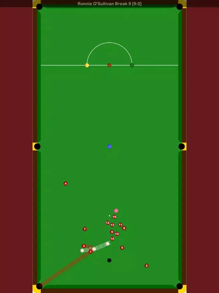 ภาพหน้าจอของ Snooker Mind Lite iPad 