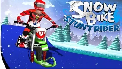 Snow Bike Stunt Rider স্ক্রিনশট