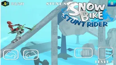 Snow Bike Stunt Rider স্ক্রিনশট