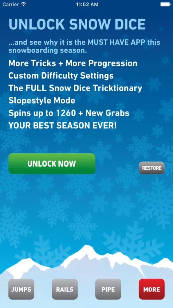 Скриншоты Snow Dice Free