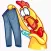 Screaming Chicken Sticker