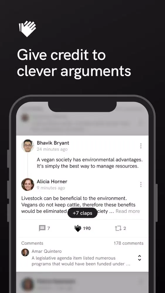 صور Agora - Debate Network