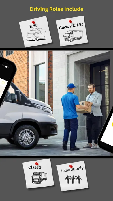 Tangkapan skrin Canugo - Driver & Worker App