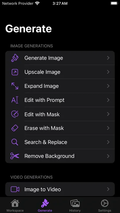 Illustrate: GenAI Sandbox Screenshots