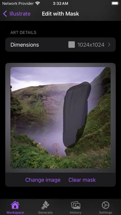 Illustrate: GenAI Sandbox Screenshots