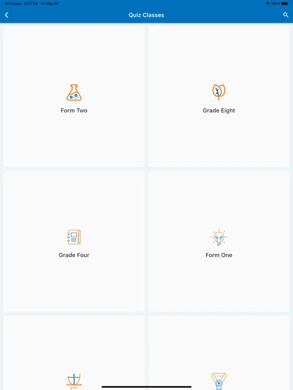 Ảnh chụp màn hình của SomQuiz iPad 