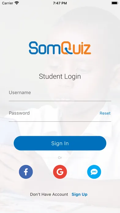 Ảnh chụp màn hình của SomQuiz