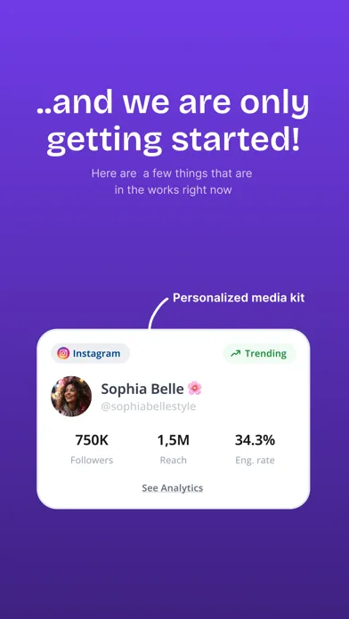 Скриншоты Lydia - Influencers