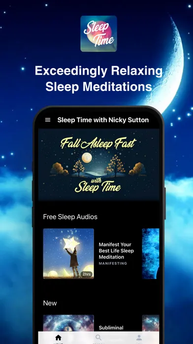 Sleep Time: Sleep Meditations应用截图