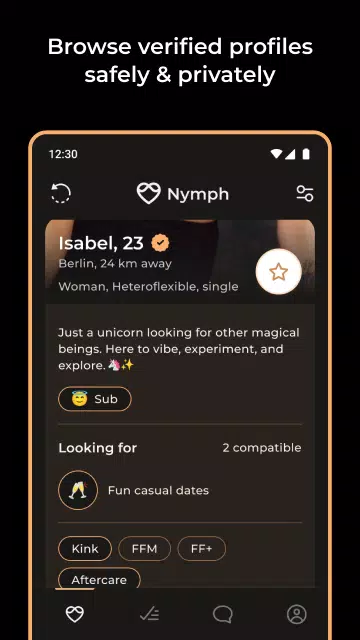 Nymph Screenshots