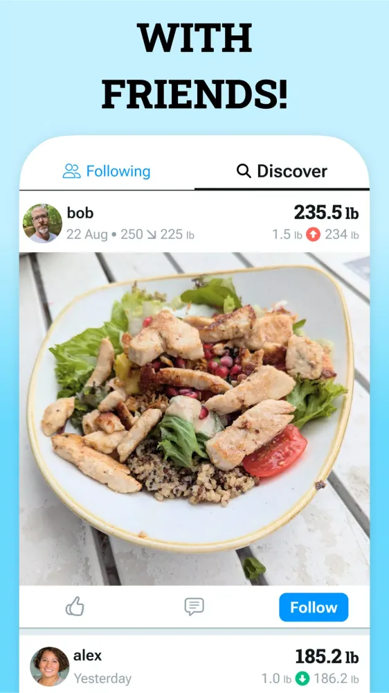 Screenshot di Noyoyo - Weight Tracker