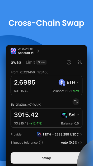 OneKey: Blockchain DeFi Wallet应用截图