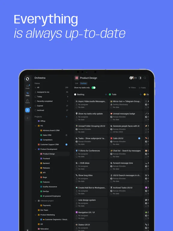 Orchestra / orch.so iPad  Screenshots