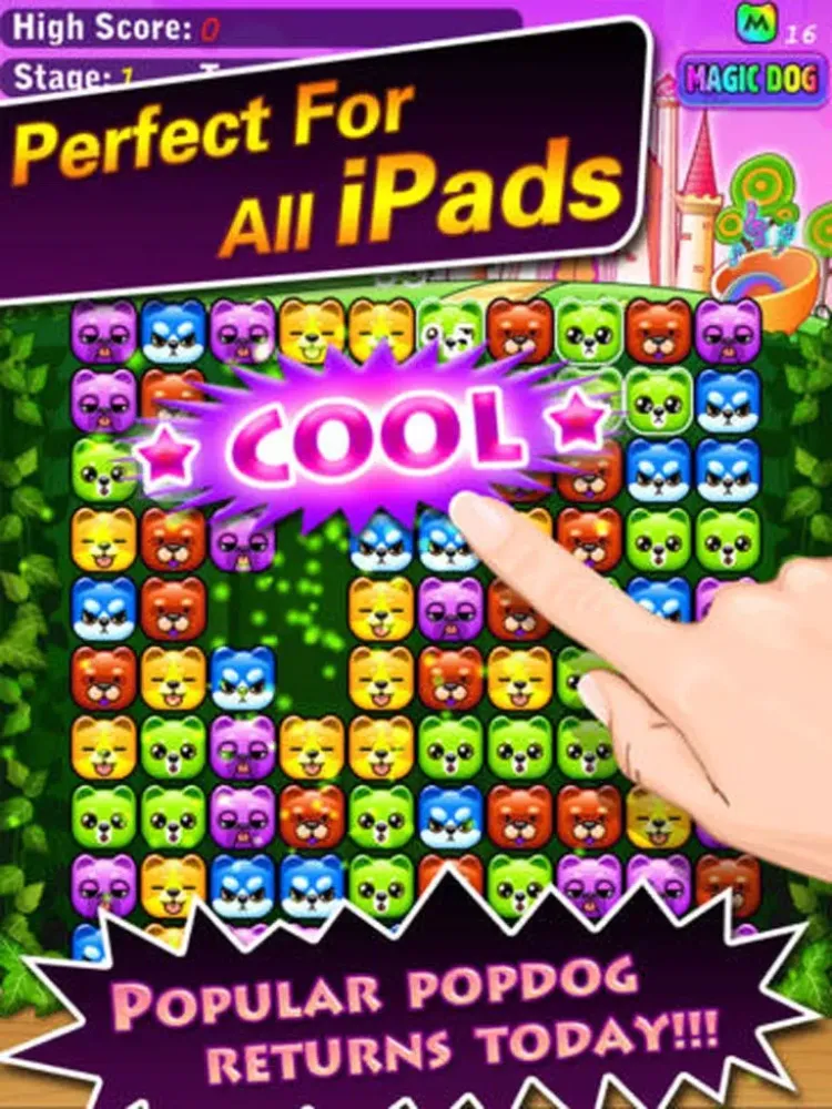 Ảnh chụp màn hình của bubble cat iPad 