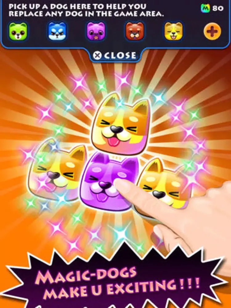 Ảnh chụp màn hình của bubble cat iPad 