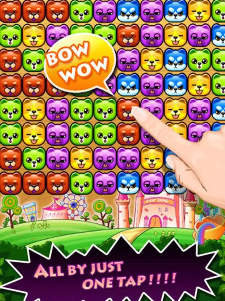Ảnh chụp màn hình của bubble cat iPad 