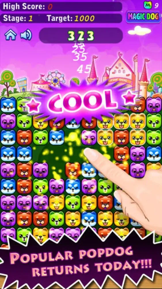 Ảnh chụp màn hình của bubble cat