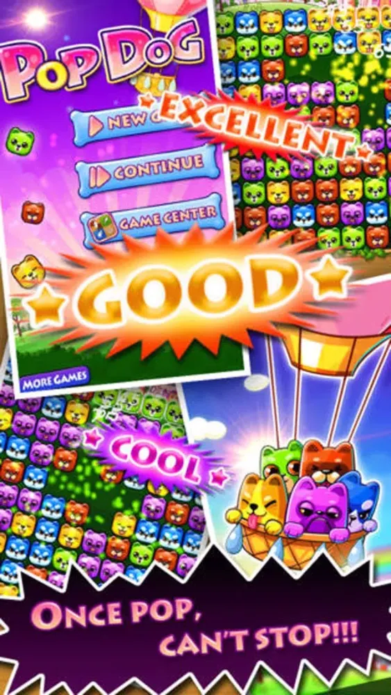 Ảnh chụp màn hình của bubble cat