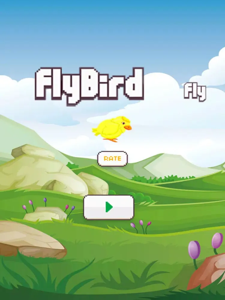 fly bird hd iPad  स्क्रीनशॉट