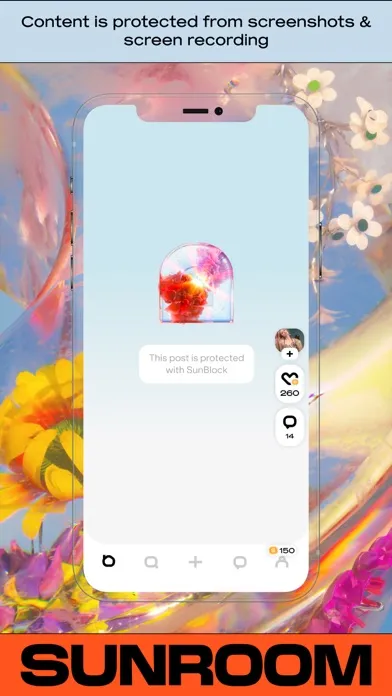 Tangkapan skrin Sunroom: Connect With Creators