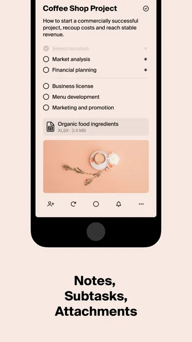 ภาพหน้าจอของ Tweek: Minimal To Do List
