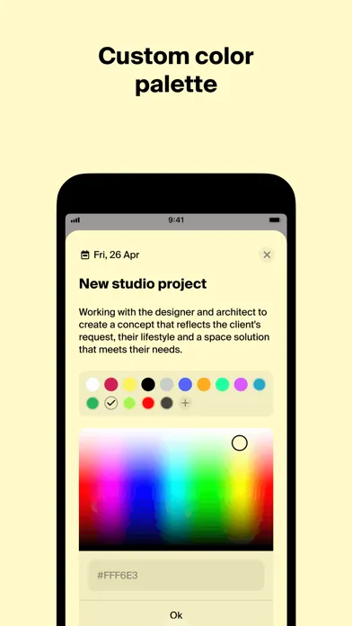 ภาพหน้าจอของ Tweek: Minimal To Do List