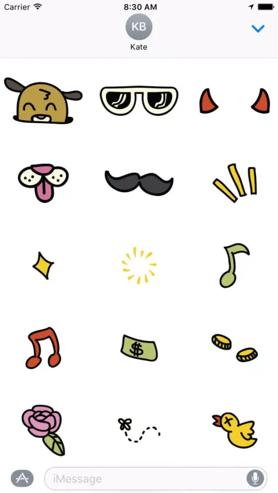 Zrzuty ekranu Fopi Paud 55+ Stickers