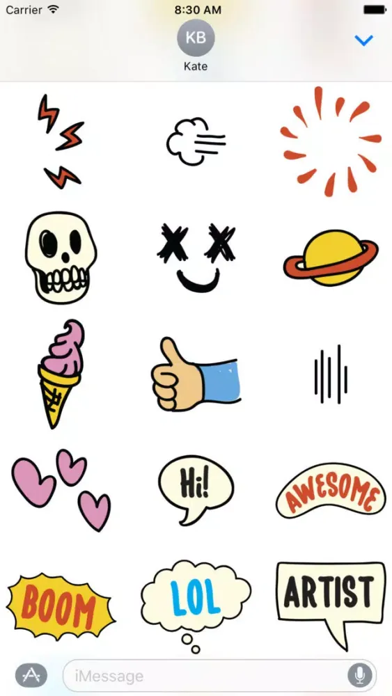 Zrzuty ekranu Fopi Paud 55+ Stickers