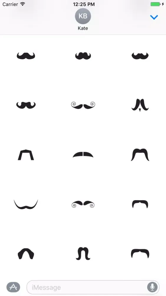 Ảnh chụp màn hình của Hipster Style Stickers