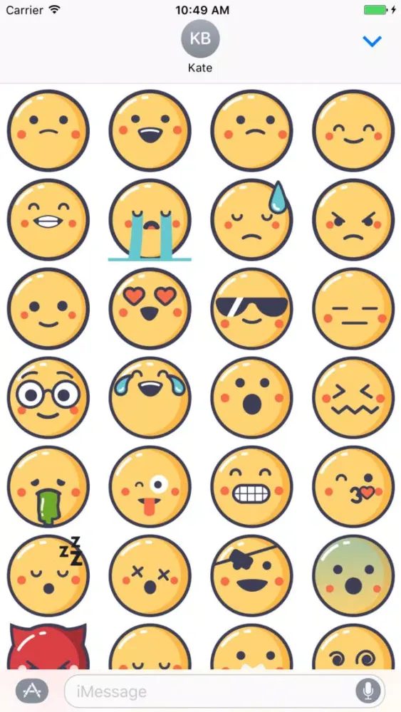Kimoticon Animated Stickers स्क्रीनशॉट
