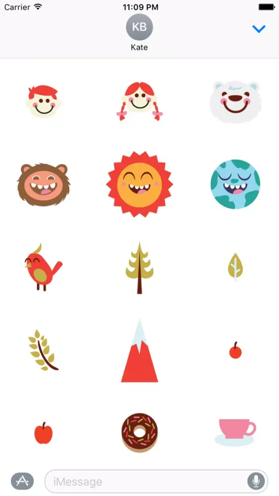 Scandi Kinder 45+ Stickers Screenshots