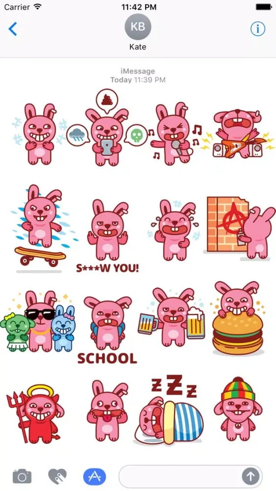 Captures d'écran de Swagger Bunny