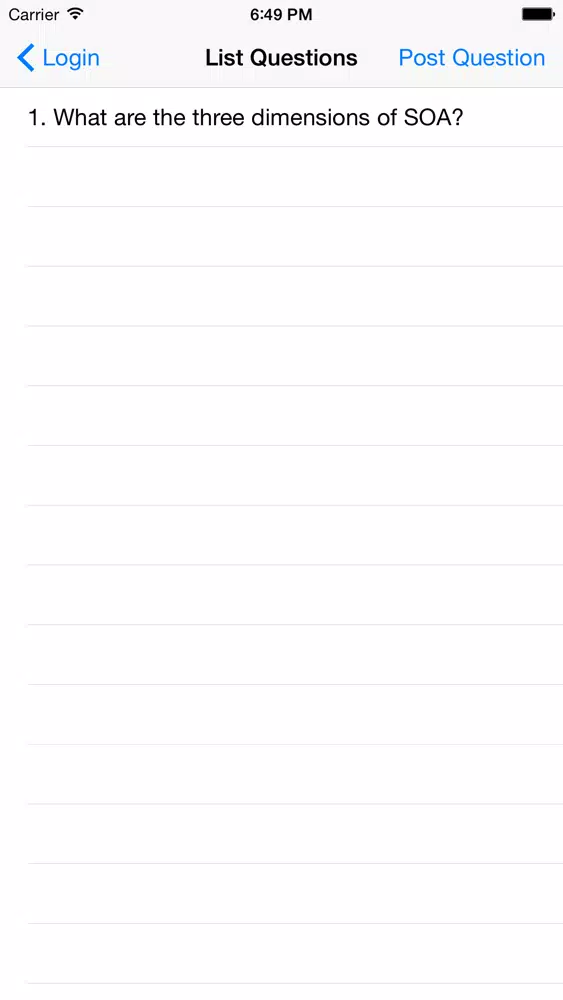 Screenshot di APIary