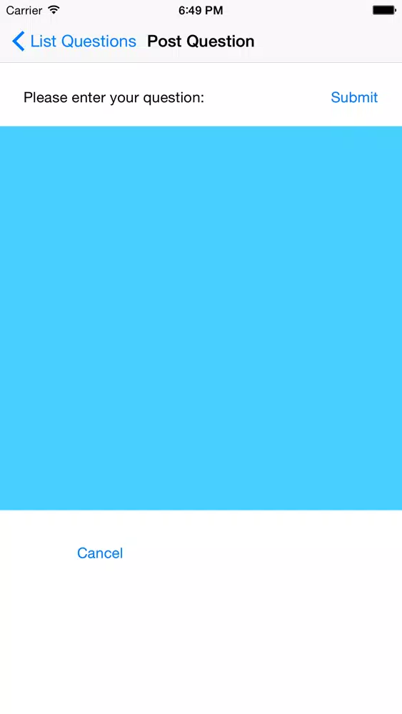 Screenshot di APIary