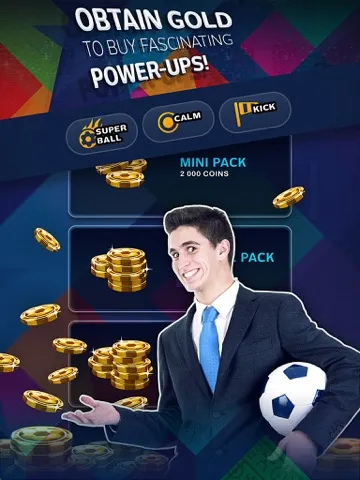 Capturas de tela do Free kick challenge - Copa America 2015 edition iPad 