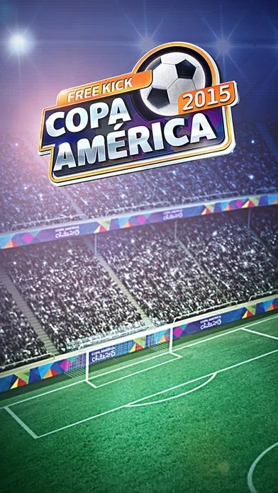 Capturas de tela do Free kick challenge - Copa America 2015 edition