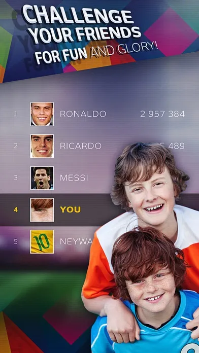 Capturas de tela do Free kick challenge - Copa America 2015 edition