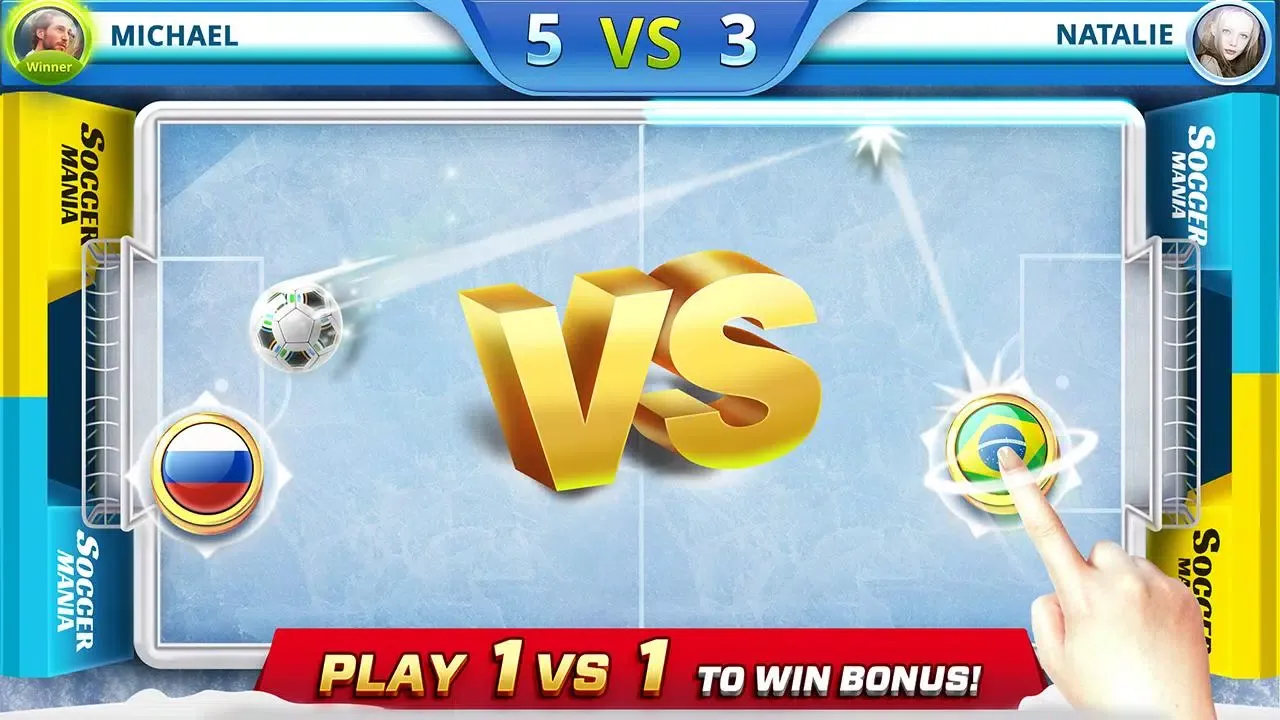 ภาพหน้าจอของ Soccer Mania