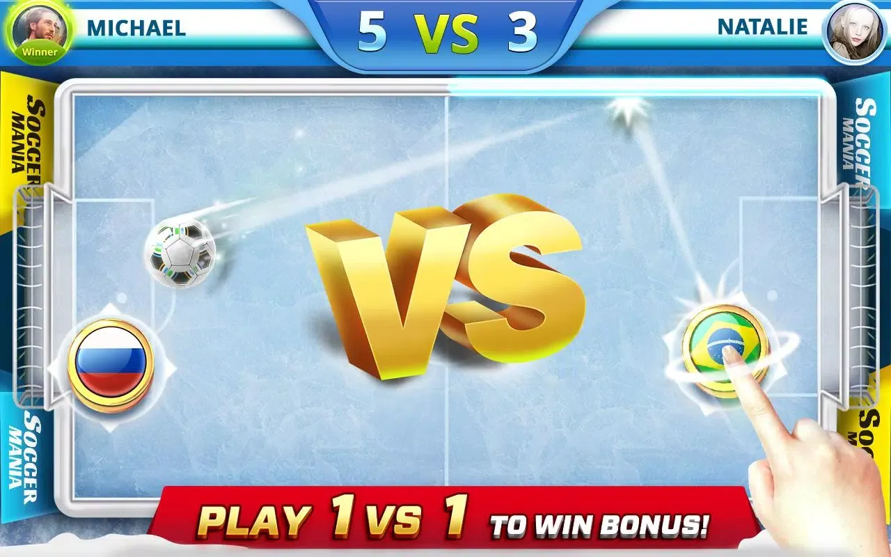 ภาพหน้าจอของ Soccer Mania