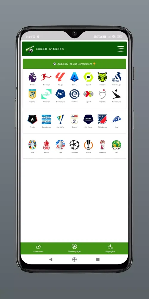 Soccer Live Score應用截圖